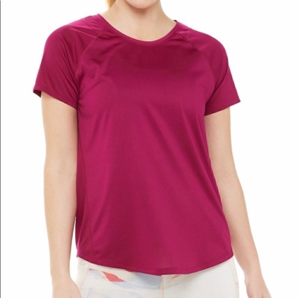 NWT Tek gear Size small pink short sleeves